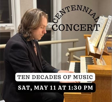 CENTENNIAL CONCERT with Michael Molnar